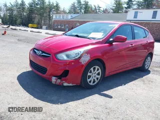 2013 Hyundai Accent GL with VIN KMHCT5AE9DU099021, listed as a IAAI auction lot 42094091 with 226,420 mi miles. Bid and sale history available at carsss.com. Image 12.