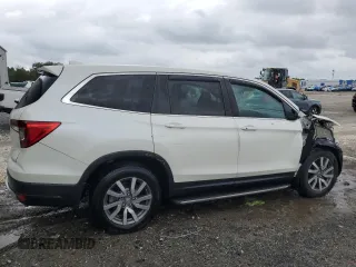 2019 Honda Pilot EX-L with VIN 5FNYF5H46KB039119, listed as a Copart auction lot 69801854 with 48,470 mi miles and Salvage title. Bid and sale history available at DreamBid. Image 3.