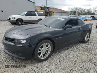 2014 Chevrolet Camaro LT z VIN 2G1FB1E34E9177444, wystawiony jako Copart lot #53304645 z przebiegiem 115 141 mil mil oraz Szkoda całkowita • Salvage title. Historia ofert i sprzedaży dostępna na DreamBid. Obrazek 1.