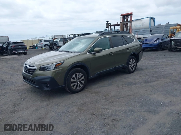 2021 Subaru Outback Premium with VIN 4S4BTADC2M3159001, listed as a IAAI auction lot 42607919 with 60,974 mi miles and . Bid and sale history available at DreamBid. Image 2.