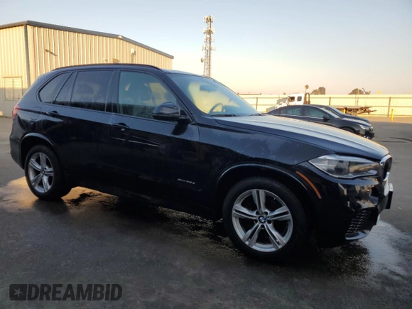 2015 BMW X5 xDrive35d with VIN 5UXKS4C57F0N08569, listed as a Copart auction lot 84960164 with 120,265 mi miles and Salvage Title. Bid and sale history available at carsss.com. Image 4.