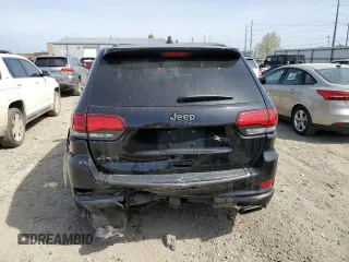 2018 Jeep Grand Cherokee High Altitude with VIN 1C4RJFCT9JC120215, listed as a Copart auction lot 54124305 with 81,203 mi miles and Clean title. Bid and sale history available at DreamBid. Image 6.