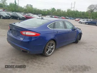 2014 Ford Fusion Titanium with VIN 3FA6P0K9XER147196, listed as a IAAI auction lot 42150441 with 110,276 mi miles and . Bid and sale history available at DreamBid. Image 4.