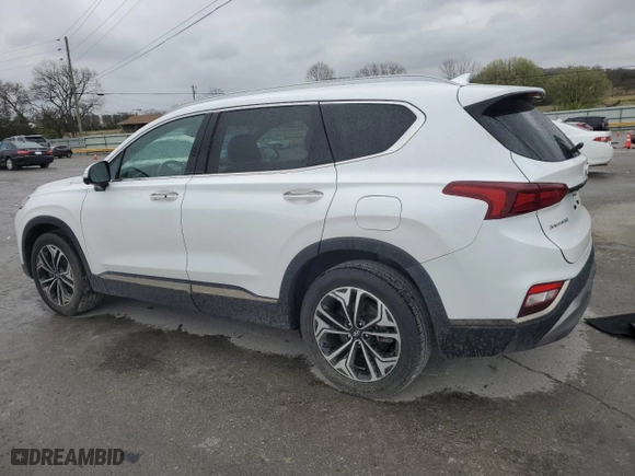 2020 Hyundai Santa Fe Limited with VIN 5NMS53AA7LH273010, listed as a Copart auction lot 49320265 with 42,333 mi miles and Non Repairable. Bid and sale history available at carsss.com. Image 2.