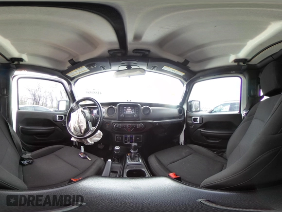 2018 Jeep Wrangler Unlimited Sport z VIN 1C4HJXDN3JW142453, wystawiony jako IAAI lot #41889589 z przebiegiem 53 693 mil mil oraz . Historia ofert i sprzedaży dostępna na DreamBid. Obrazek 18.