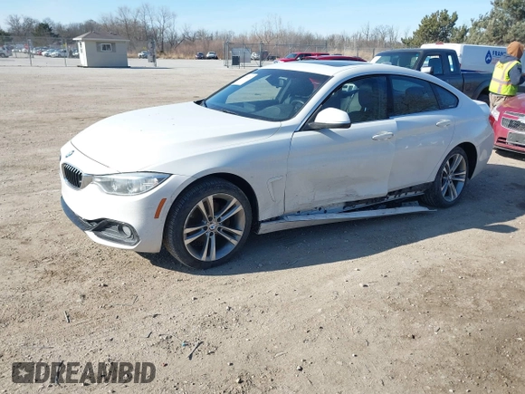 2016 BMW 4 Series 428i xDrive with VIN WBA4C9C59GG138090, listed as a IAAI auction lot 41560267 with 94,010 mi miles and . Bid and sale history available at carsss.com. Image 17.