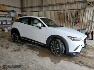 2019 Mazda CX-3 Grand Touring with VIN JM1DKDD73K0424317, listed as a Copart auction lot 55127294 with 66,200 mi miles and Salvage Title. Bid and sale history available at carsss.com. Image 4.
