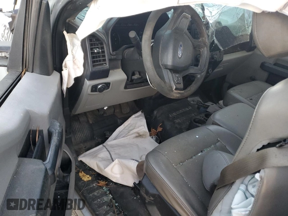 2016 Ford F-150 XL with VIN 1FTNF1CF9GKD66841, listed as a Copart auction lot 84487704 with 0 mi miles and Salvage Title. Bid and sale history available at carsss.com. Image 8.