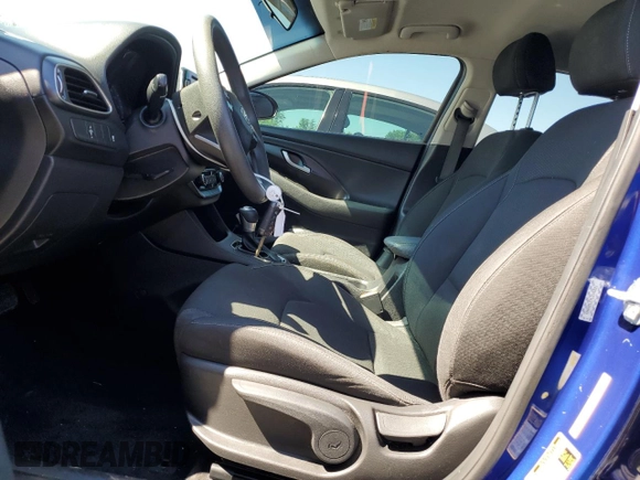 2020 Hyundai Elantra GT with VIN KMHH35LE7LU145821, listed as a Copart auction lot 77700433 with 33,312 mi miles and Salvage Title. Bid and sale history available at carsss.com. Image 7.