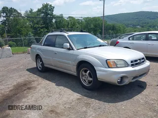 2003 Subaru Baja with VIN 4S4BT61C436109280, listed as a IAAI auction lot 42578238 with 193,519 mi miles and . Bid and sale history available at DreamBid. Image 1.