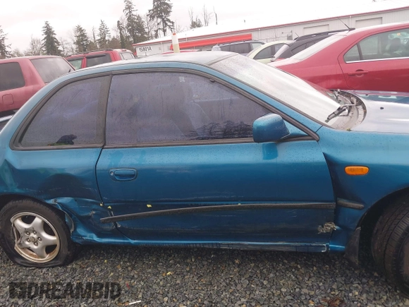 1995 Subaru Impreza with VIN JF1GM6554SH410188, listed as a IAAI auction lot 41871666 with 93,483 mi miles and . Bid and sale history available at DreamBid. Image 13.