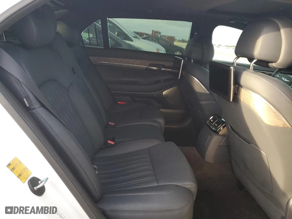 2022 Genesis G90 5.0L Ultimate with VIN KMTF54PH3NU094438, listed as a Copart auction lot 77242864 with 0 mi miles and Non Repairable. Bid and sale history available at carsss.com. Image 10.