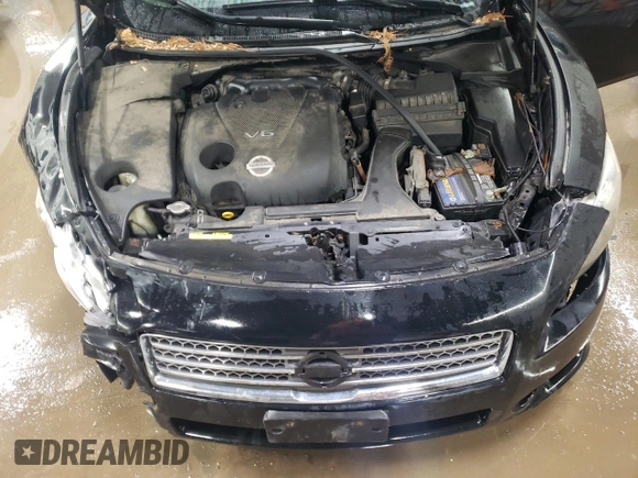 2009 Nissan Maxima SV with VIN 1N4AA51E79C854199, listed as a Copart auction lot 46933025 with 165,102 mi miles and Salvage Title. Bid and sale history available at DreamBid. Image 11.