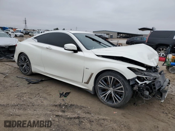 2019 Infiniti Q60 3.0t LUXE with VIN JN1EV7EK2KM231295, listed as a Copart auction lot 45888755 with 36,549 mi miles and Salvage Title. Bid and sale history available at carsss.com. Image 4.