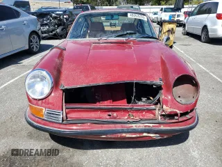 1969 Porsche 911 with VIN 119200792, listed as a Copart auction lot 49263235 with 9,446 mi miles and Salvage title. Bid and sale history available at DreamBid. Image 5.