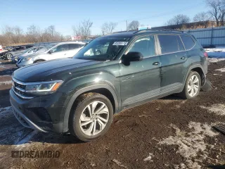 2021 Volkswagen Atlas SE z VIN 1V2HP2CA1MC500251, wystawiony jako Copart lot #45280375 z przebiegiem 99 182 mil mil oraz Szkoda całkowita • Salvage title. Historia ofert i sprzedaży dostępna na DreamBid. Obrazek 1.