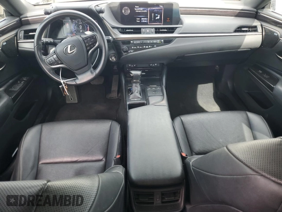 2019 Lexus ES 350 with VIN 58ABZ1B11KU047127, listed as a Copart auction lot 52189835 with 47,659 mi miles and Salvage Title. Bid and sale history available at DreamBid. Image 8.