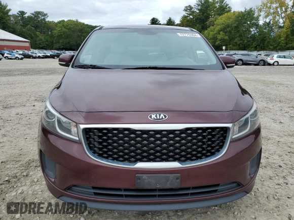 2017 Kia Sedona LX with VIN KNDMB5C1XH6221434, listed as a Copart auction lot 72775384 with 235,807 mi miles and Clean Title. Bid and sale history available at DreamBid. Image 5.