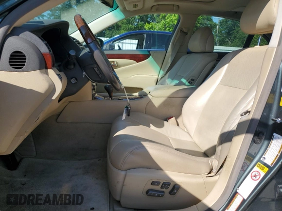 2007 Lexus LS 460 with VIN JTHBL46F975036722, listed as a Copart auction lot 60193615 with 172,623 mi miles and Salvage title. Bid and sale history available at DreamBid. Image 7.