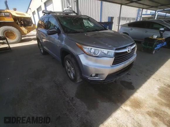 2015 Toyota Highlander Limited with VIN 5TDDKRFH8FS138811, listed as a Copart auction lot 62999715 with 85,853 mi miles and Salvage title. Bid and sale history available at DreamBid. Image 14.