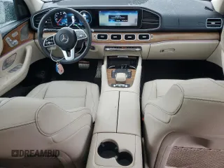 2022 Mercedes-Benz GLS 450 with VIN 4JGFF5KE3NA801422, listed as a Copart auction lot 56719855 with 54,072 mi miles and Salvage title. Bid and sale history available at DreamBid. Image 8.