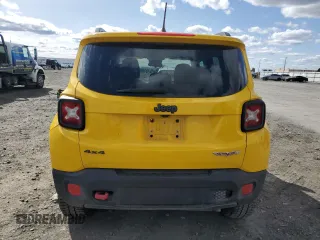 2016 Jeep Renegade Trailhawk with VIN ZACCJBCT7GPD99778, listed as a Copart auction lot 52452165 with 138,138 mi miles and Salvage Title. Bid and sale history available at carsss.com. Image 6.