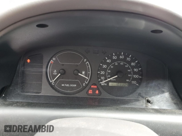1998 Chevrolet Prizm Lsi with VIN 1Y1SK5287WZ416274, listed as a Copart auction lot 54705335 with 103,304 mi miles and Salvage Title. Bid and sale history available at carsss.com. Image 9.