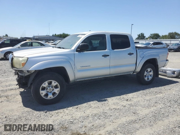 2007 Toyota Tacoma PreRunner with VIN 3TMJU62N77M028907, listed as a Copart auction lot 59622695 with 186,339 mi miles and Salvage title. Bid and sale history available at DreamBid. Image 1.