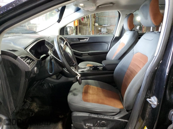 2018 Ford Edge SEL with VIN 2FMPK4J95JBB02371, listed as a Copart auction lot 50454135 with 128,576 mi miles and Salvage Title. Bid and sale history available at carsss.com. Image 7.