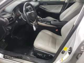 2014 Lexus IS 250 with VIN JTHCF1D29E5012959, listed as a Copart auction lot 62414835 with 57,845 mi miles and Salvage title. Bid and sale history available at DreamBid. Image 7.