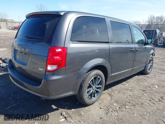 2018 Dodge Grand Caravan SE Plus with VIN 2C4RDGBG9JR215348, listed as a IAAI auction lot 41968111 with 108,479 mi miles and . Bid and sale history available at DreamBid. Image 4.