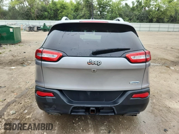 2017 Jeep Cherokee Latitude with VIN 1C4PJLCS2HW596442, listed as a Copart auction lot 66126435 with 179,750 mi miles and Non repairable. Bid and sale history available at DreamBid. Image 6.