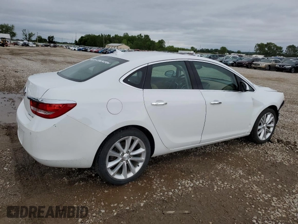 2014 Buick Verano Group with VIN 1G4PS5SK7E4218730, listed as a Copart auction lot 57445275 with 105,907 mi miles and Salvage title. Bid and sale history available at DreamBid. Image 3.