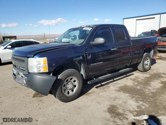 2012 Chevrolet Silverado 1500 Work Truck with VIN 1GCRCPEX9CZ236501, listed as a Copart auction lot 88353095 with 294,419 mi miles and Salvage Title. Bid and sale history available at carsss.com. Image 1.