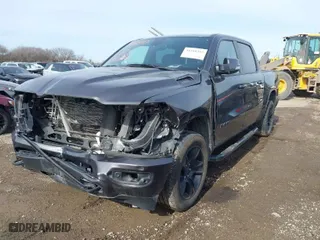 2020 Ram 1500 Big Horn with VIN 1C6RRFFG5LN220480, listed as a IAAI auction lot 41109343 with 57,086 mi miles. Bid and sale history available at carsss.com. Image 2.