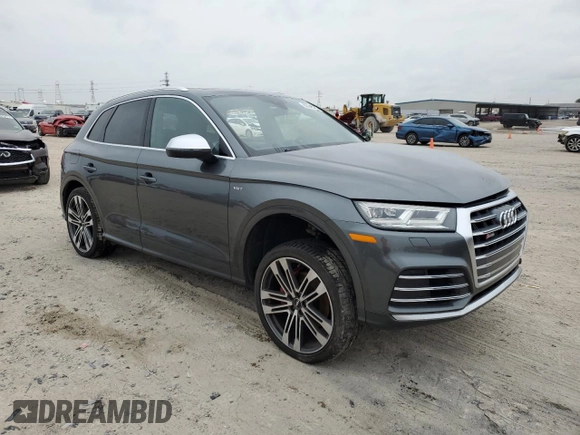 2018 Audi SQ5 Premium Plus z VIN WA1A4AFY0J2147611, wystawiony jako Copart lot #88248915 z przebiegiem 69 838 mil mil oraz Szkoda całkowita • Salvage title. Historia ofert i sprzedaży dostępna na DreamBid. Obrazek 4.