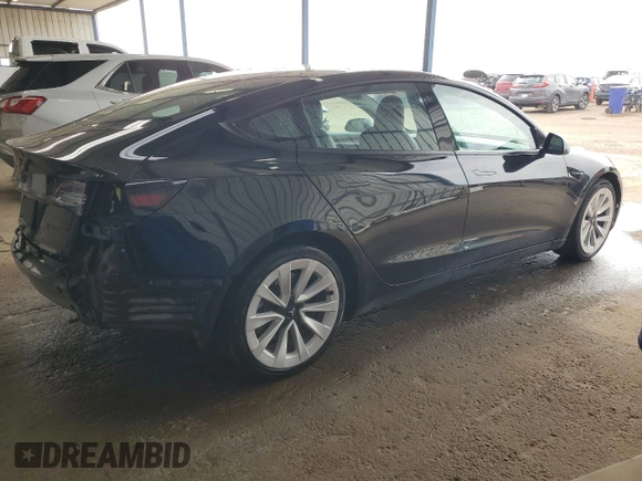 2022 Tesla Model 3 with VIN 5YJ3E1EA0NF369620, listed as a Copart auction lot 54424025 with 94,256 mi miles and Clean Title. Bid and sale history available at DreamBid. Image 3.
