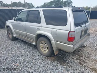 2000 Toyota 4Runner Limited with VIN JT3GN87R1Y0168605, listed as a IAAI auction lot 41834366 with 349,017 mi miles. Bid and sale history available at carsss.com. Image 3.