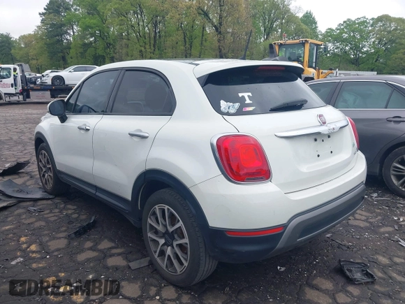 2017 FIAT 500X Trekking with VIN ZFBCFYCB3HP538169, listed as a IAAI auction lot 41975262 with 48,526 mi miles and . Bid and sale history available at DreamBid. Image 3.