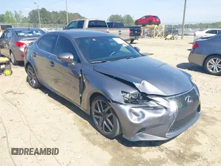 2014 Lexus IS 250 with VIN JTHBF1D29E5039798, listed as a IAAI auction lot 42074287 with 106,019 mi miles. Bid and sale history available at carsss.com. Image 6.