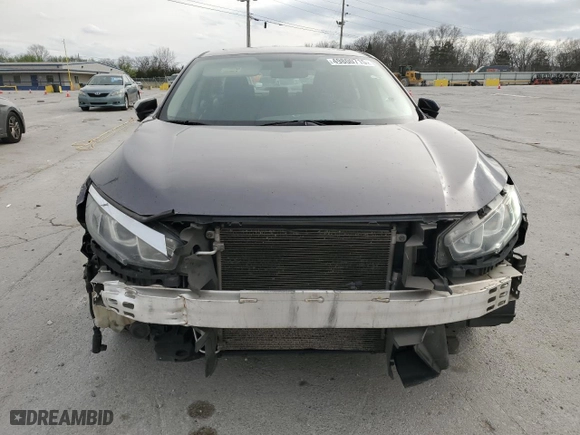 2017 Honda Civic Sedan EX with VIN 19XFC2F72HE051794, listed as a Copart auction lot 49800715 with 231,818 mi miles and Salvage Title. Bid and sale history available at carsss.com. Image 5.