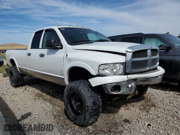 2005 Dodge Ram 3500 SLT with VIN 3D7LS38C15G712310, listed as a Copart auction lot 72390824 with 292,887 mi miles and Salvage Title. Bid and sale history available at carsss.com. Image 4.