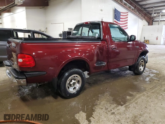 1997 Ford F-150 with VIN 2FTDF08W7VCB00590, listed as a Copart auction lot 50950465 with 105,733 mi miles and Clean title. Bid and sale history available at DreamBid. Image 3.