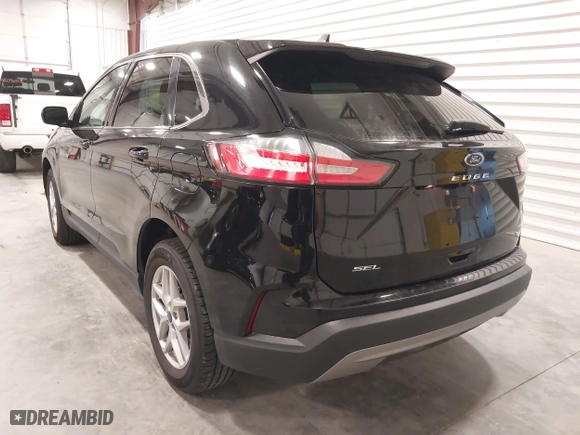 2022 Ford Edge SEL with VIN 2FMPK4J98NBA94322, listed as a IAAI auction lot 42084550 with 42,110 mi miles. Bid and sale history available at carsss.com. Image 3.
