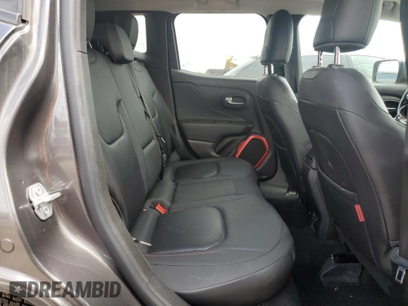 2016 Jeep Renegade Trailhawk with VIN ZACCJBCT5GPE16139, listed as a Copart auction lot 62498705 with 117,080 mi miles and Salvage title. Bid and sale history available at DreamBid. Image 10.