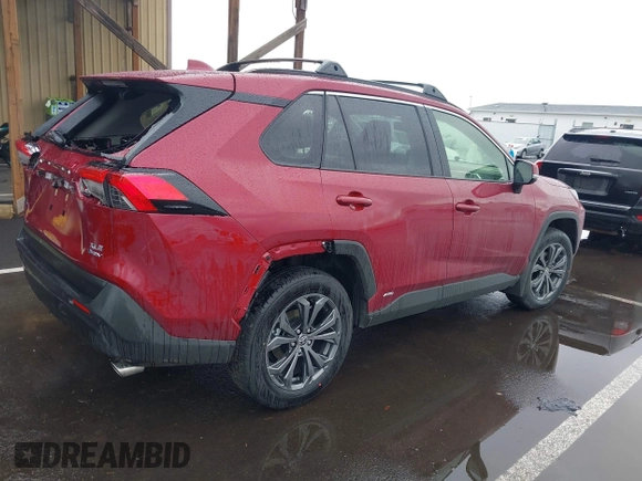 2025 Toyota RAV4 Hybrid XLE Premium with VIN JTMB6RFV6SD156635, listed as a IAAI auction lot 41979039 with 1,849 mi miles and . Bid and sale history available at DreamBid. Image 4.