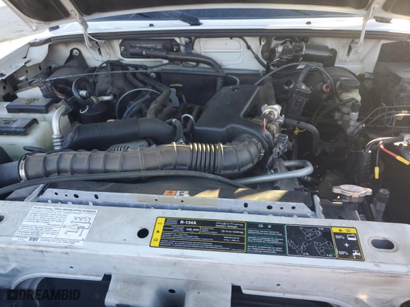 2004 Ford Ranger XL Fleet with VIN 1FTYR44U54PA27866, listed as a Copart auction lot 89248625 with 115,036 mi miles and Salvage Title. Bid and sale history available at carsss.com. Image 13.
