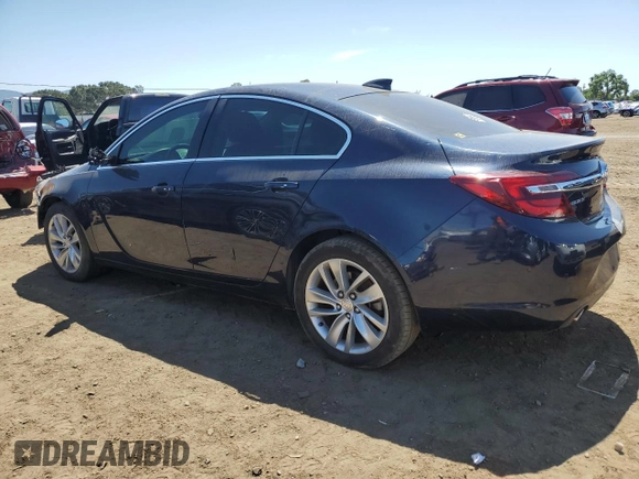 2016 Buick Regal Premium II with VIN 2G4GS5GX2G9107877, listed as a Copart auction lot 54973595 with 126,031 mi miles and Clean Title. Bid and sale history available at DreamBid. Image 2.