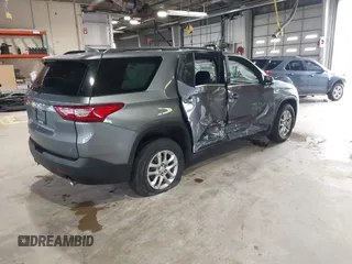2021 Chevrolet Traverse LT Cloth with VIN 1GNERGKW3MJ198506, listed as a IAAI auction lot 42117506 with 56,659 mi miles and . Bid and sale history available at DreamBid. Image 4.
