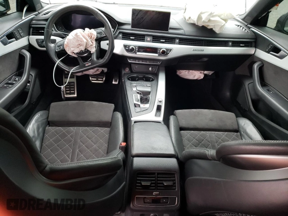 2018 Audi S4 Premium Plus with VIN WAUB4AF48JA233484, listed as a Copart auction lot 71469404 with 37,997 mi miles and Salvage Title. Bid and sale history available at carsss.com. Image 8.